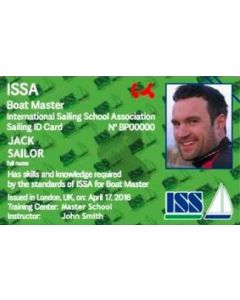 רשיון ISSA סירה מהירה Boat Master
